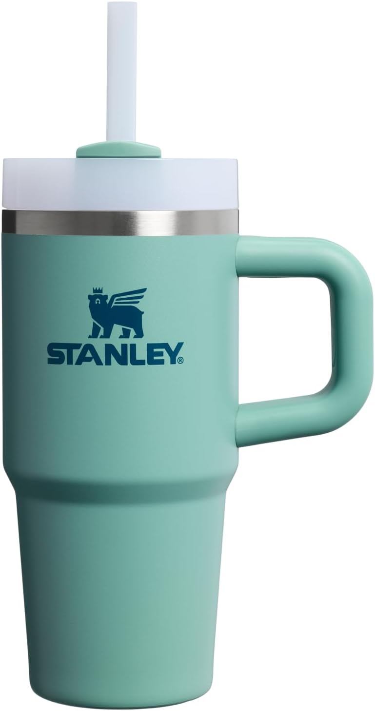 STANLEY Quencher H2.0 Tumbler with Handle and Straw 30 oz | Flowstate 3-Position Lid | Cup Holder Compatible for Travel | Insulated Stainless Steel Cup | BPA-Free | Nectarine