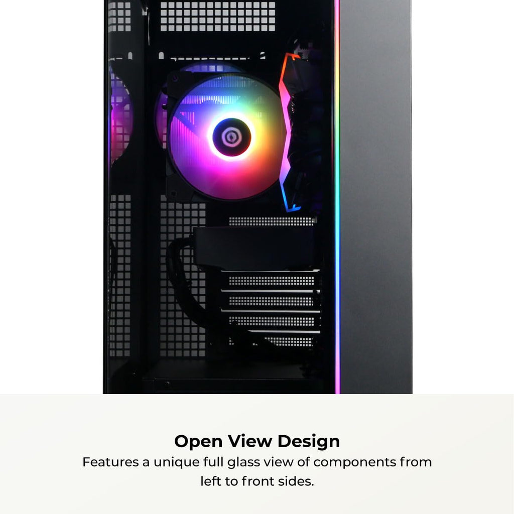 CyberPowerPC Gamer Master Gaming PC, AMD Ryzen 7 8700F 4.1GHz, GeForce RTX 5060 Ti 8GB, 16GB DDR5, 1TB PCIe 4.0 SSD, WiFi Ready & Windows 11 Home (GMA2900A2)