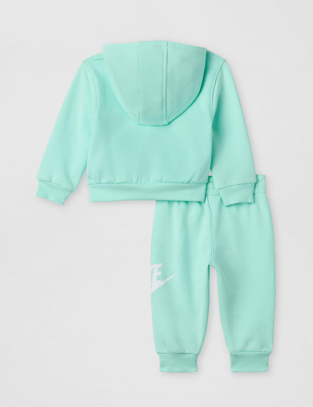 Nike Baby Sportswear Club Fleece Pullover Hoodie and Joggers 2-Piece Outfit Set (Large Swoosh Logo)