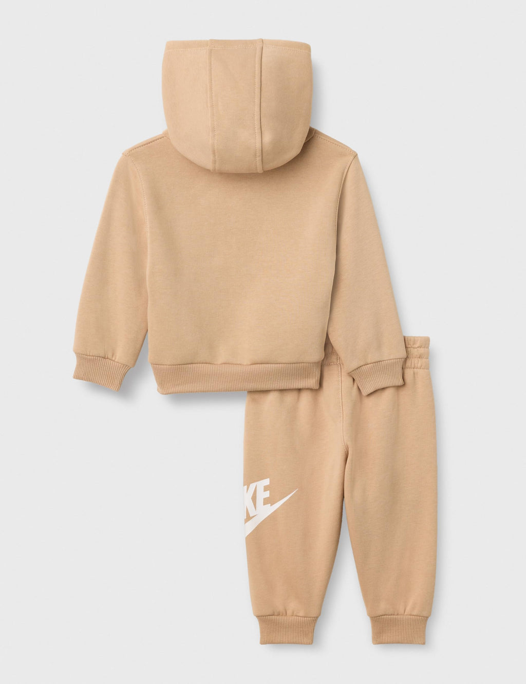Nike Baby Sportswear Club Fleece Pullover Hoodie and Joggers 2-Piece Outfit Set (Large Swoosh Logo)