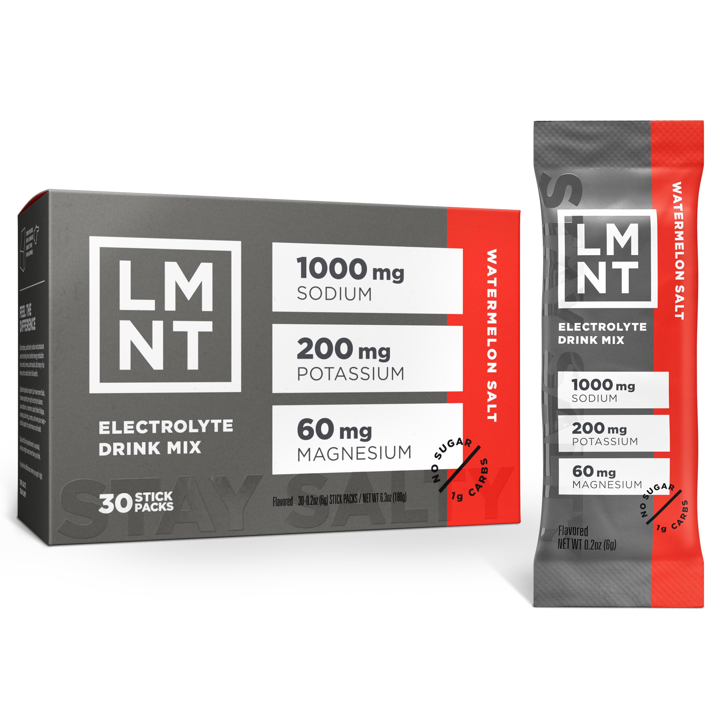 LMNT Zero Sugar Electrolytes - Variety Pack Bundle | Drink Mix | 18-Count
