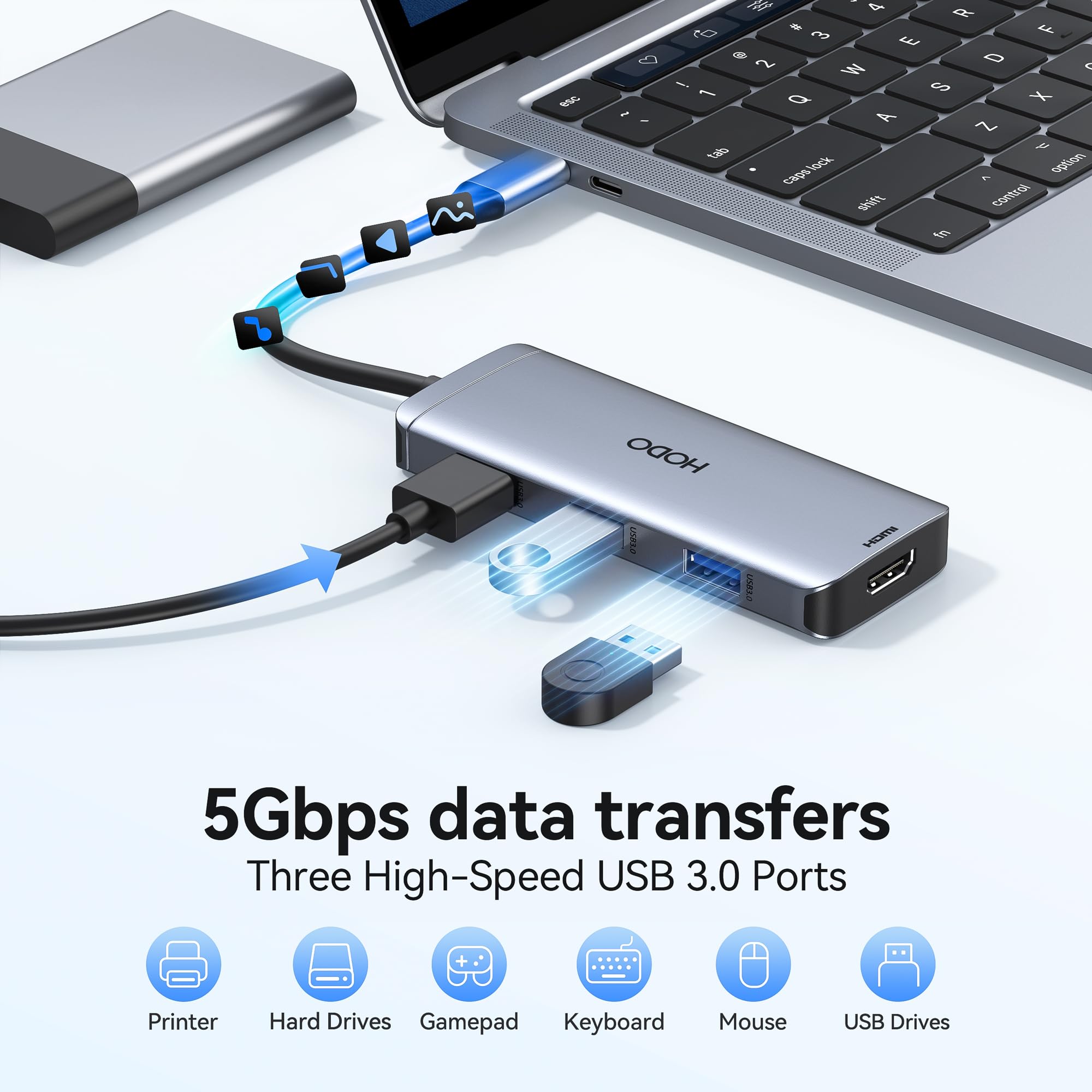 USB C Docking Station Dual Monitor Adapter for Dell HP, Laptop Docking Station 3 Monitors Quad Display USB C Hub Dongle to 4K HDMI+DP+VGA,3 USB2.0,100W PD,8 in 1 Thunderbolt Dock for Lenovo,Surface