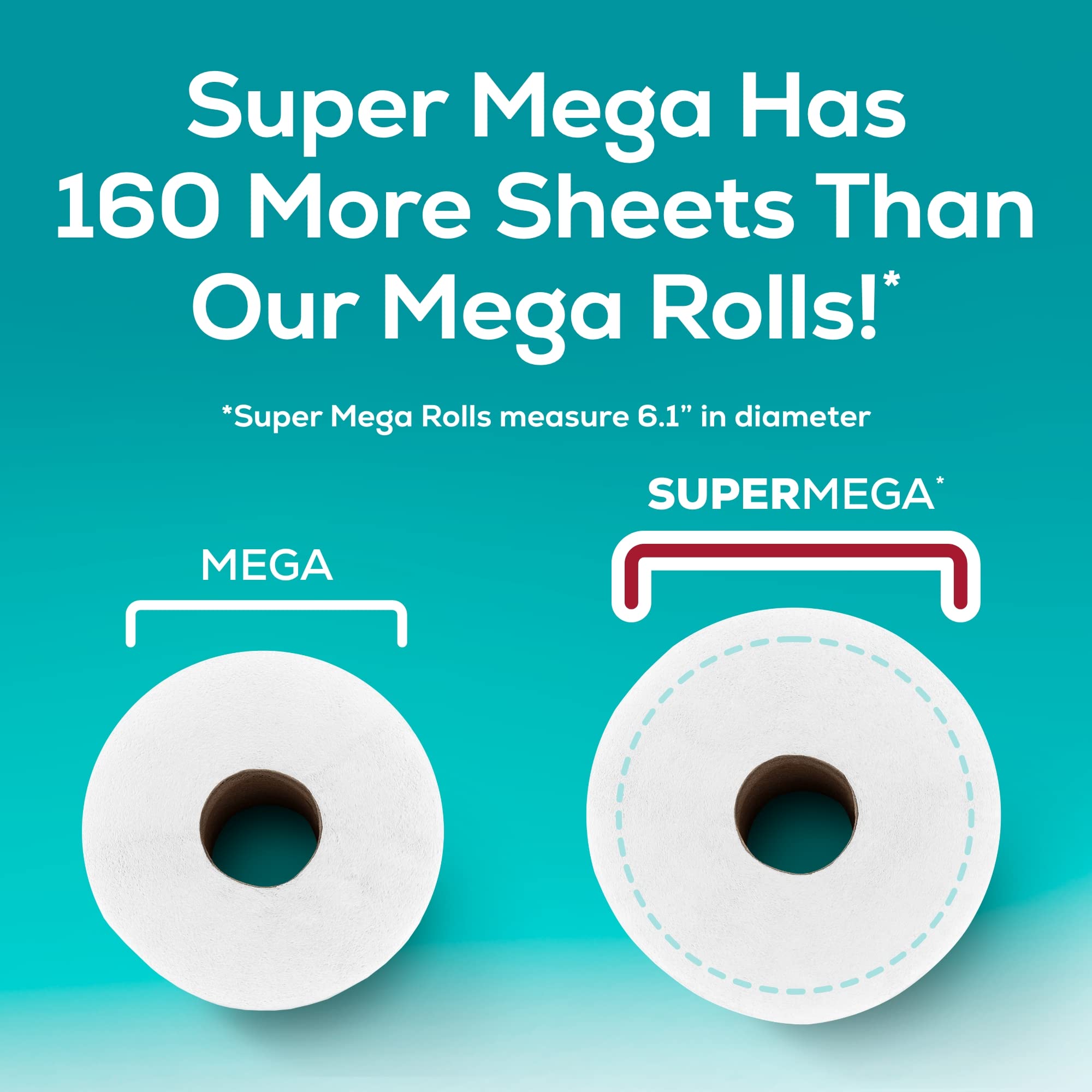 Angel Soft Toilet Paper, 18 Mega Rolls = 72 Regular Rolls, Soft and Strong Toilet Tissue