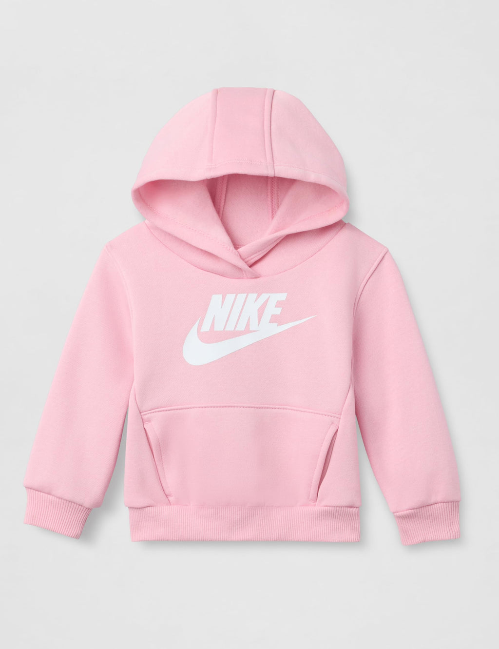 Nike Baby Sportswear Club Fleece Pullover Hoodie and Joggers 2-Piece Outfit Set (Large Swoosh Logo)