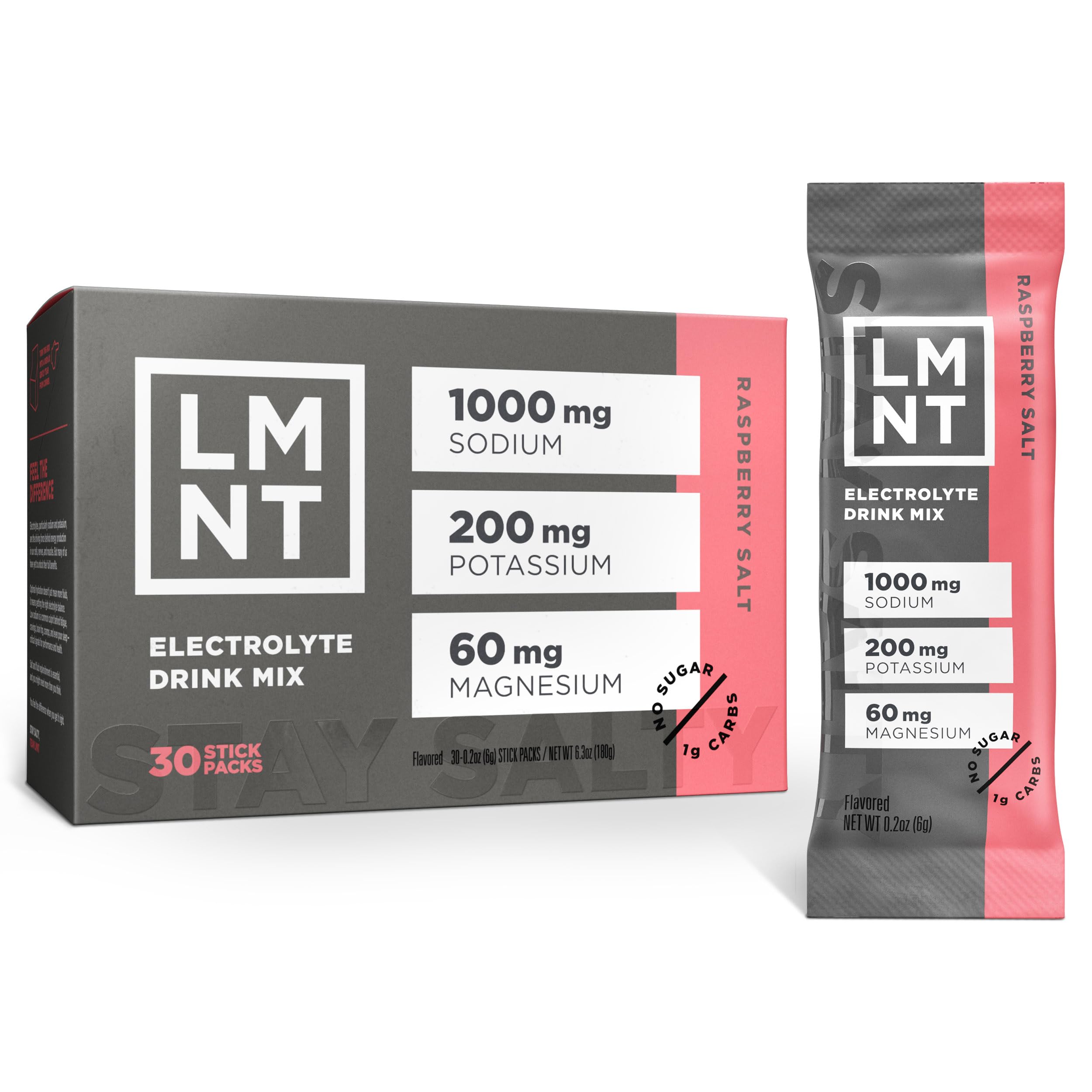 LMNT Zero Sugar Electrolytes - Variety Pack Bundle | Drink Mix | 18-Count