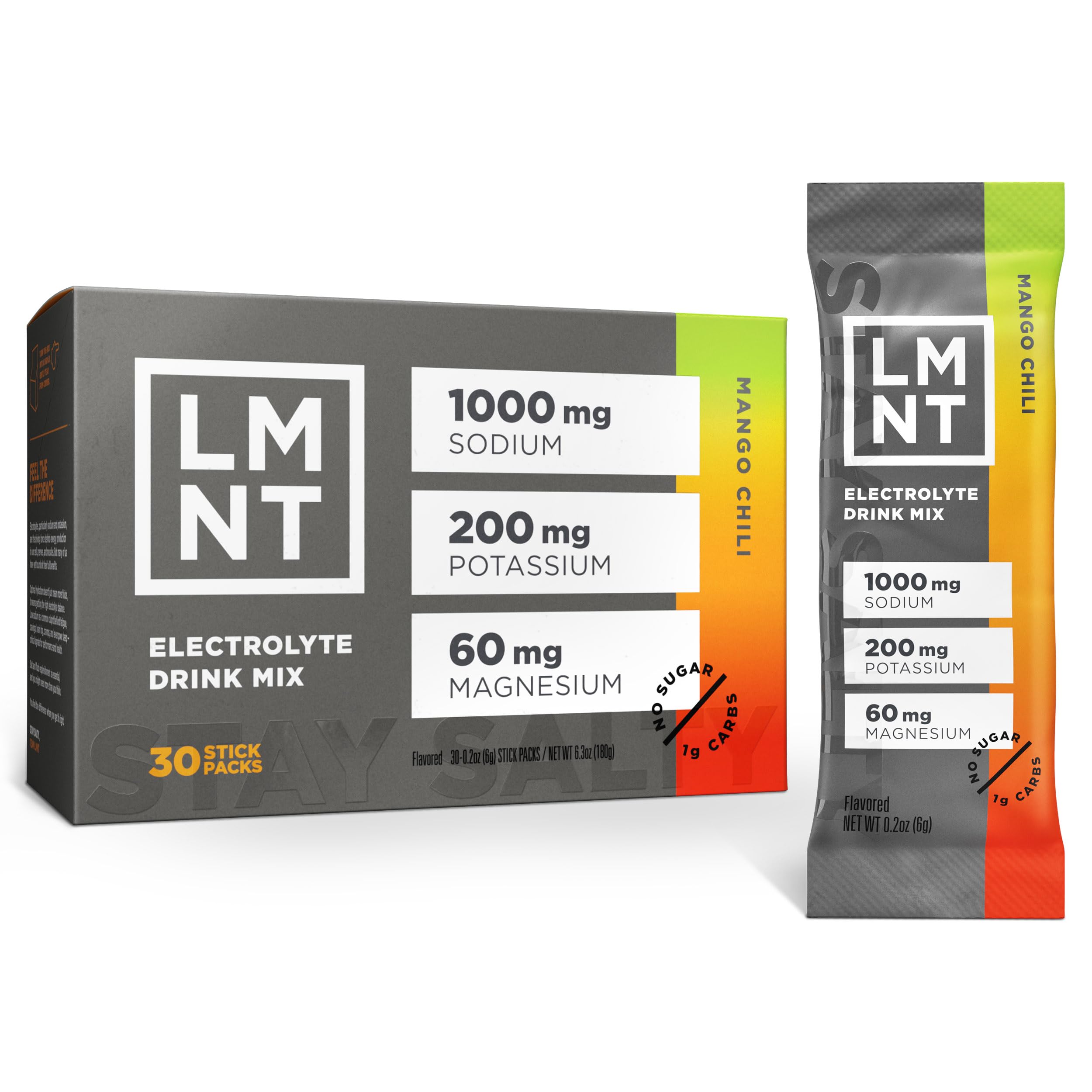 LMNT Zero Sugar Electrolytes - Variety Pack Bundle | Drink Mix | 18-Count