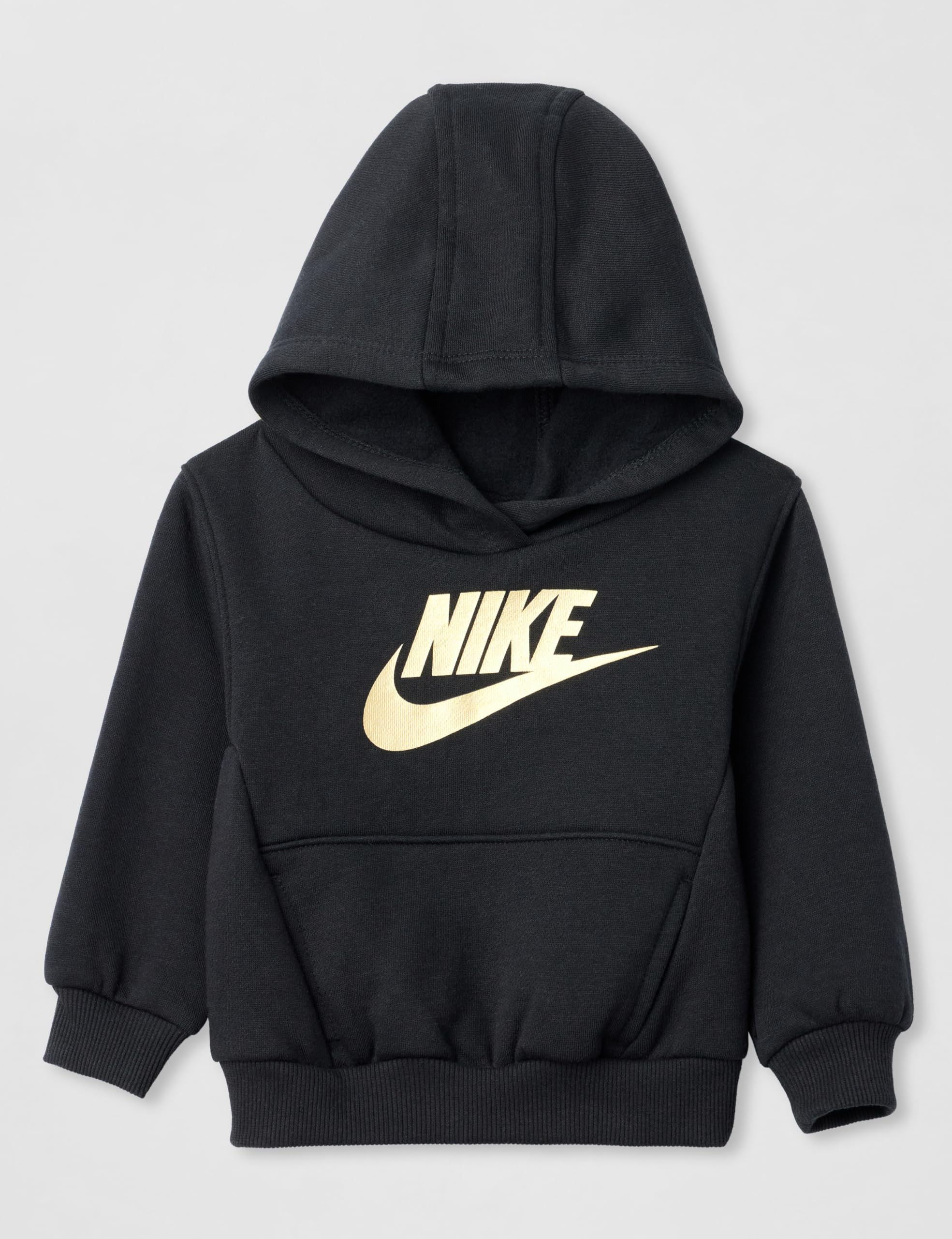 Nike Baby Sportswear Club Fleece Pullover Hoodie and Joggers 2-Piece Outfit Set (Large Swoosh Logo)