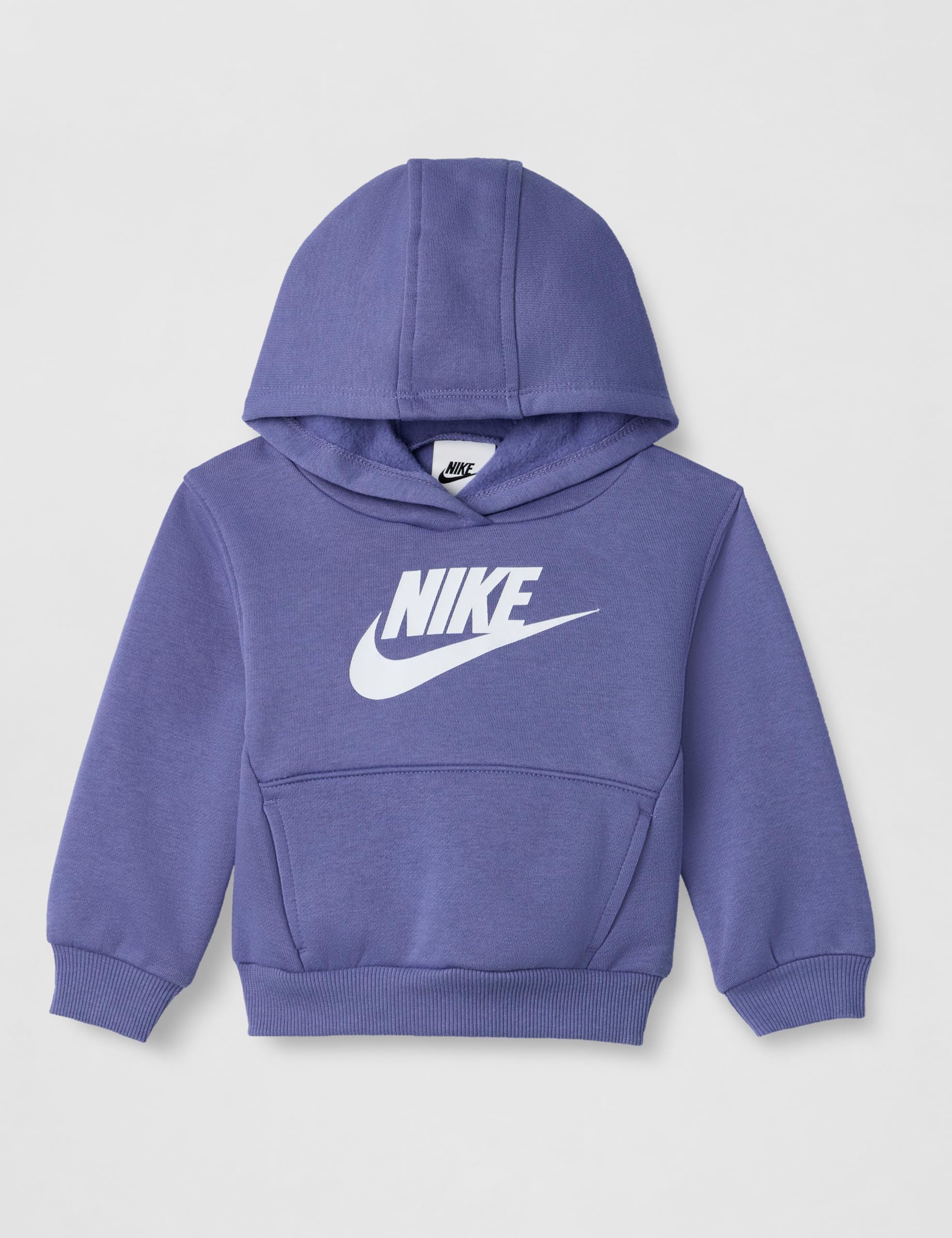 Nike Baby Sportswear Club Fleece Pullover Hoodie and Joggers 2-Piece Outfit Set (Large Swoosh Logo)