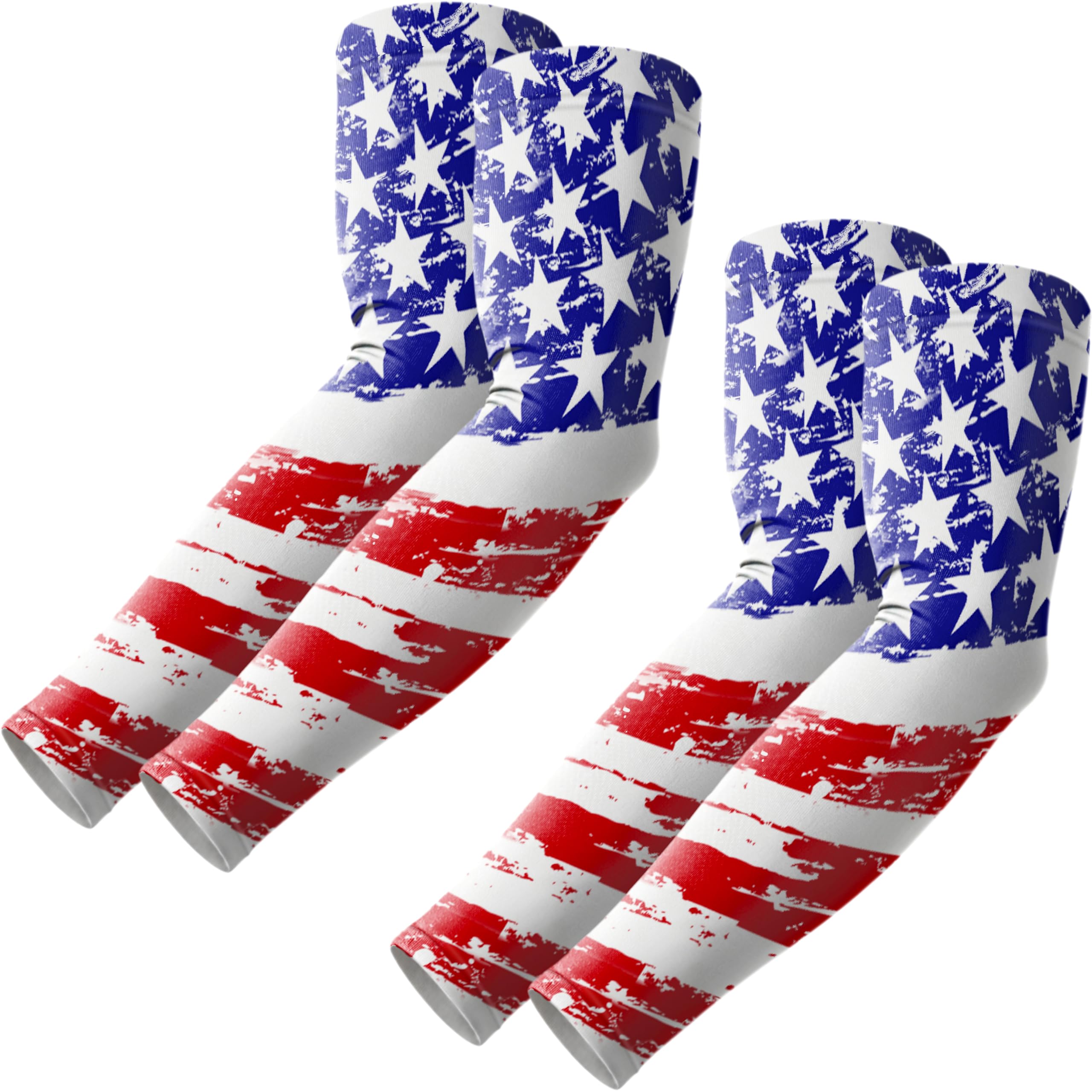 ROXUN Arm Sleeves, Cooling UV Sun Protection Sports Compression for Men/Women