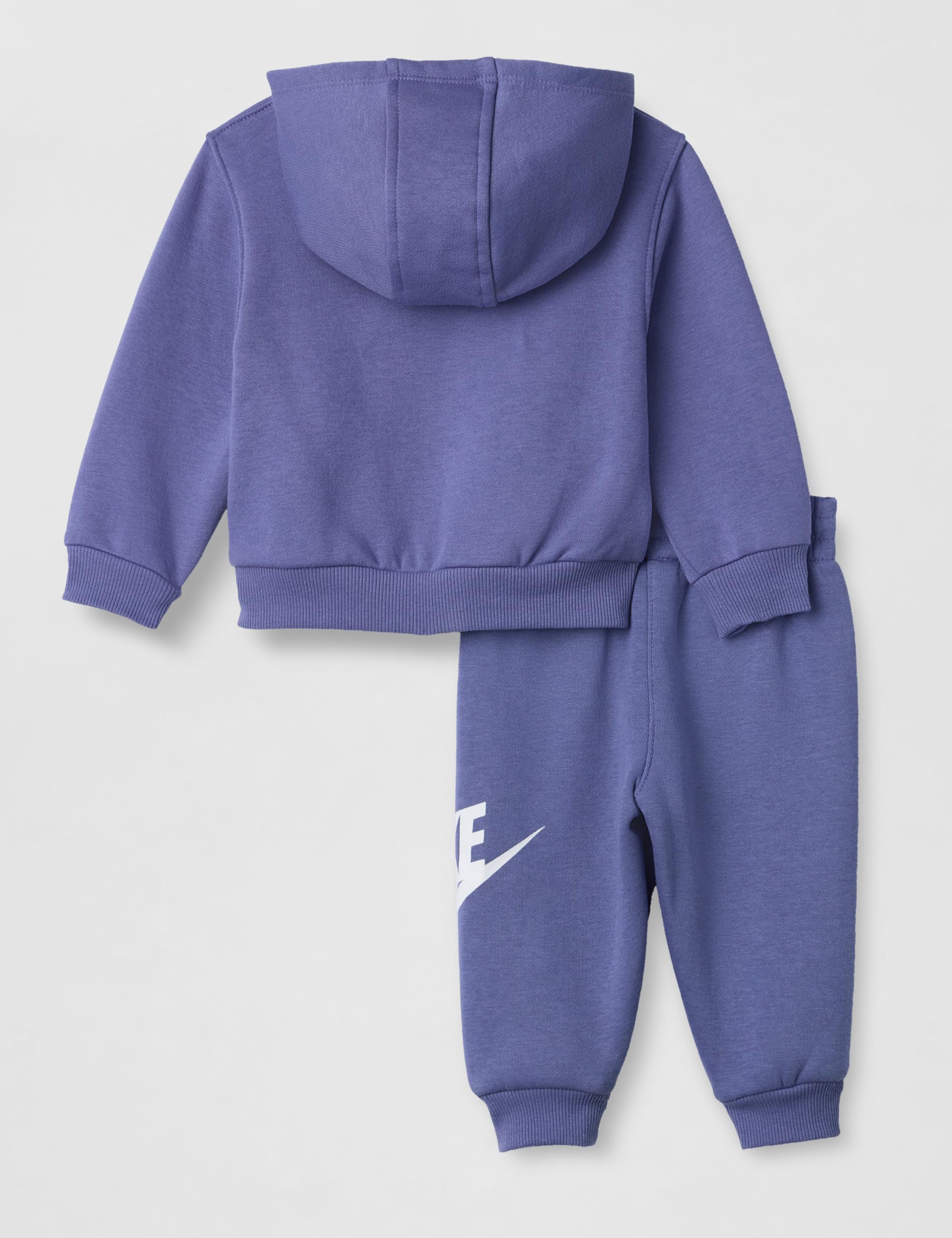 Nike Baby Sportswear Club Fleece Pullover Hoodie and Joggers 2-Piece Outfit Set (Large Swoosh Logo)