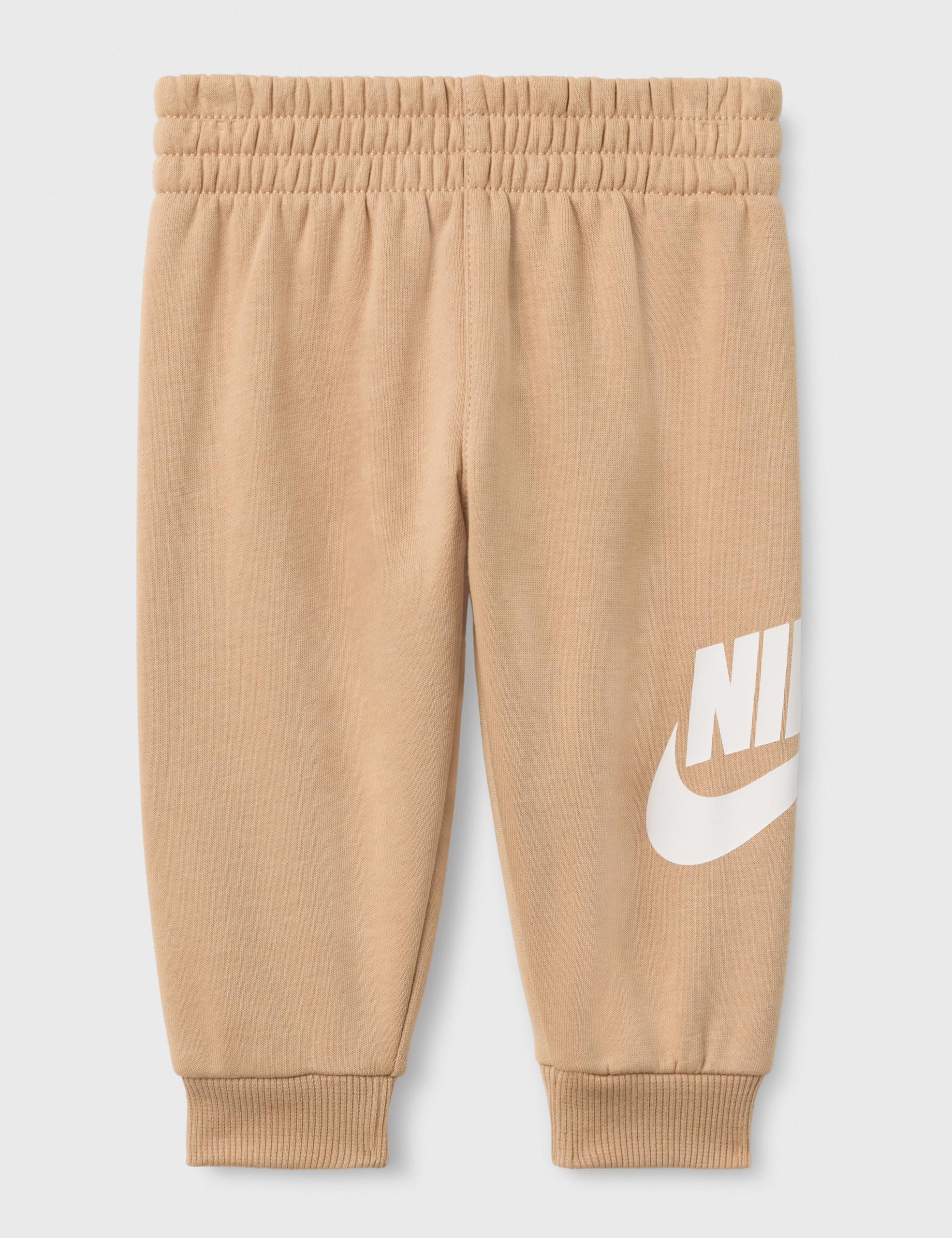 Nike Baby Sportswear Club Fleece Pullover Hoodie and Joggers 2-Piece Outfit Set (Large Swoosh Logo)